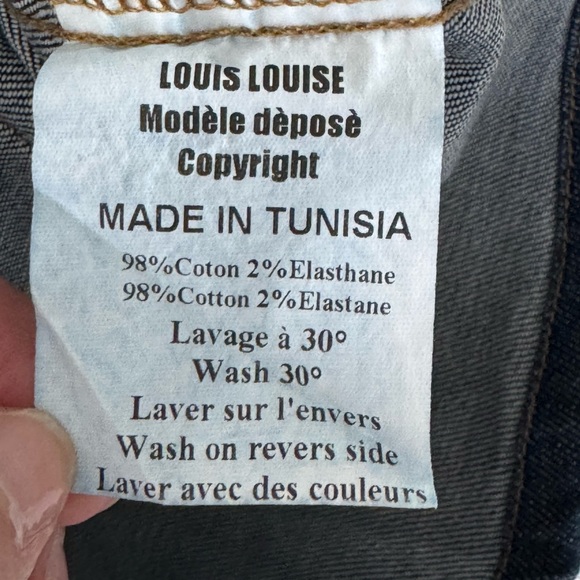LOUIS LOUISE Bowie denim mini skirt, size 4 - Picture 8 of 8